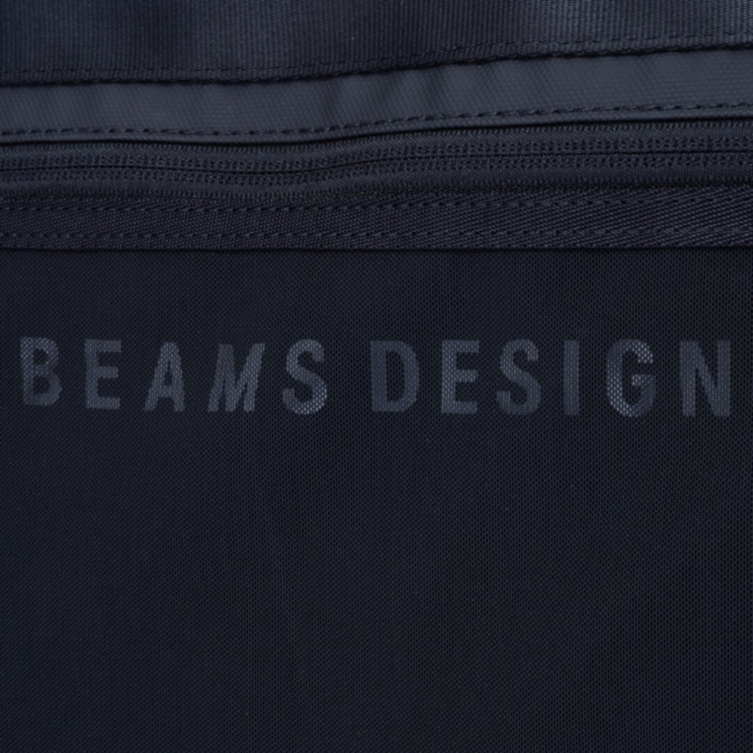 BEAMS DESIGNE LASTIC MESH ショルダーバッグ【BMMH0BS1】 ブラック