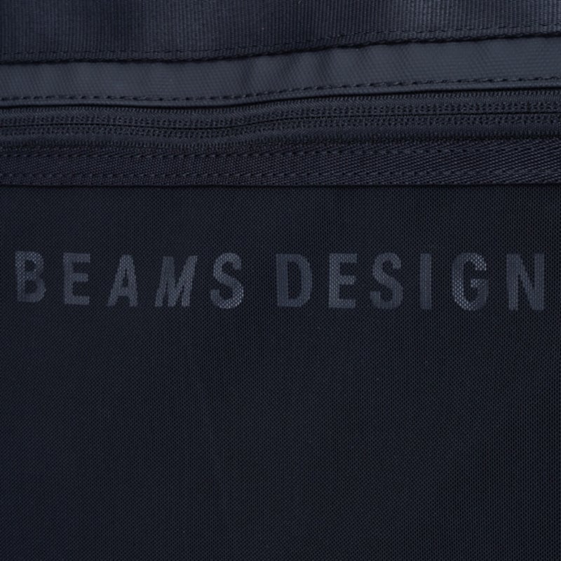 BEAMS DESIGNE LASTIC MESH ショルダーバッグ【BMMH0BS1】 ブラック