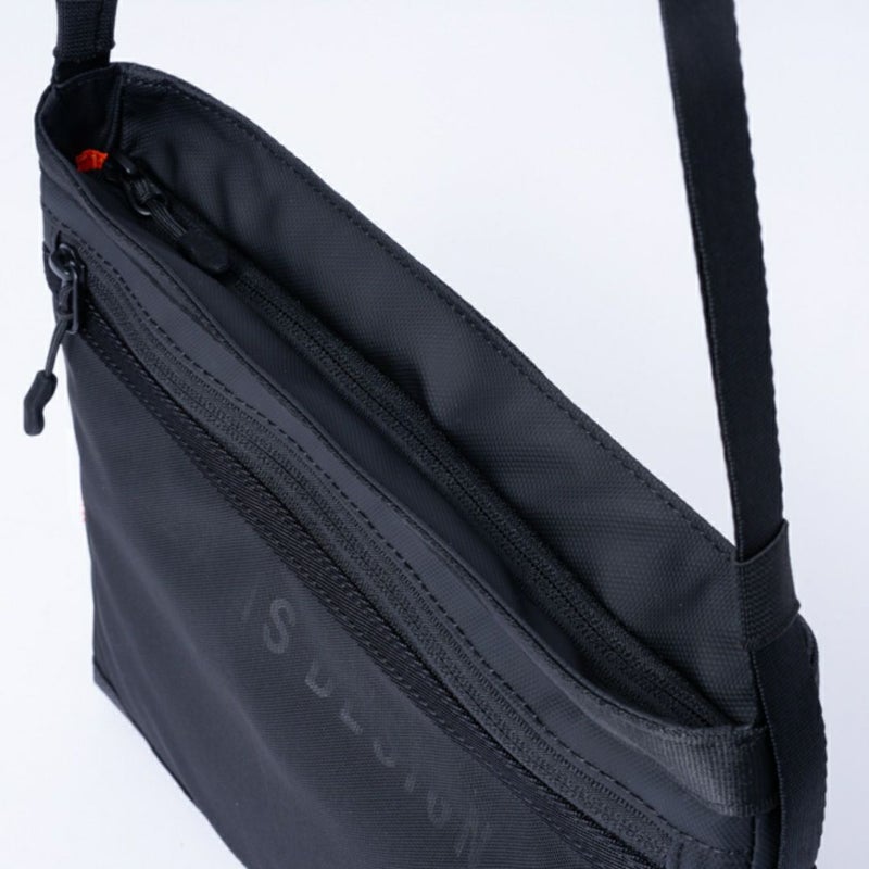 BEAMS DESIGN ELASTIC MESH ショルダーバッグ【BMMH0BS1】 ブラック