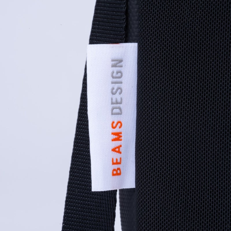 BEAMS DESIGNE LASTIC MESH ショルダーバッグ【BMMH0BS1】 ブラック