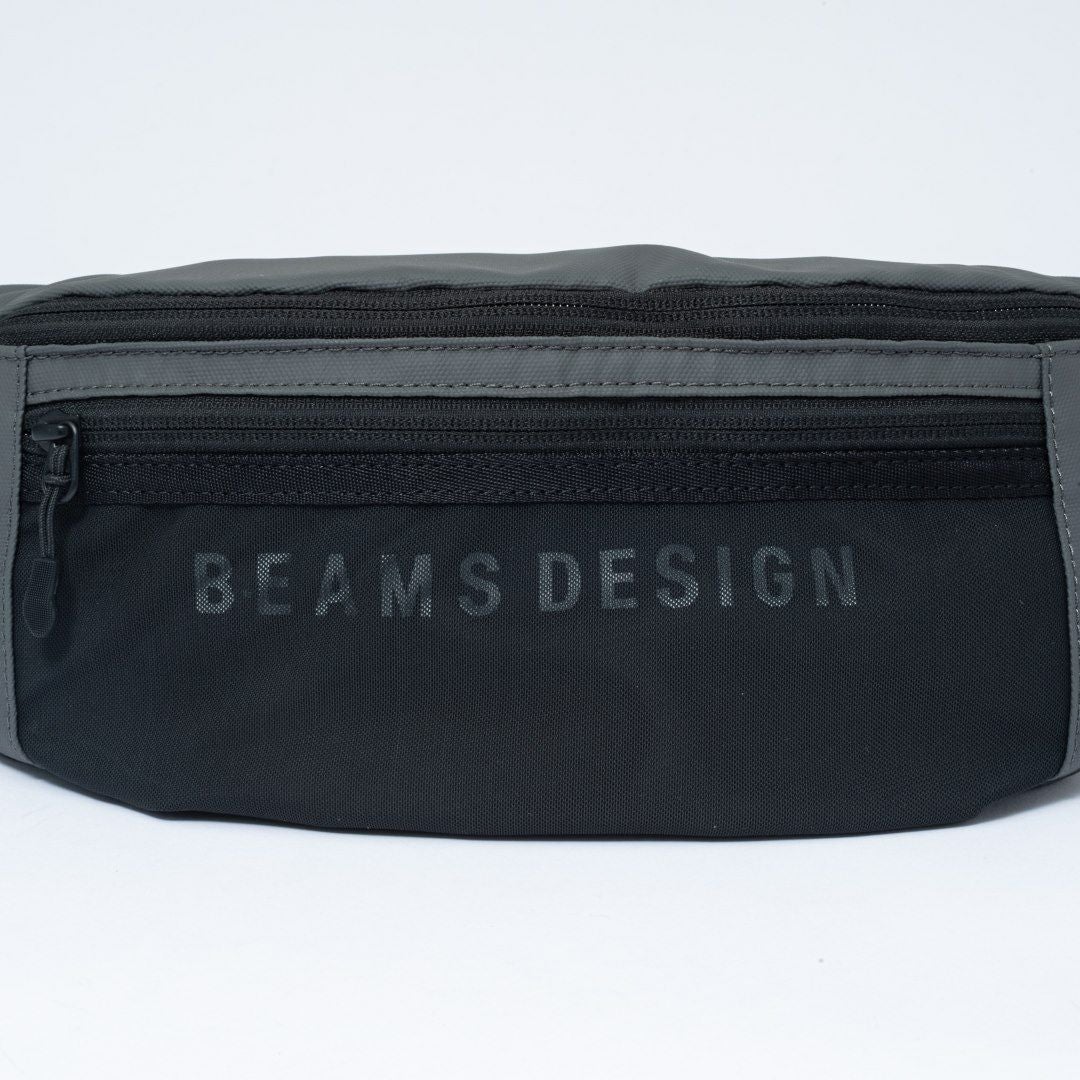 BEAMS DESIGN ELASTIC MESH ボディバッグ 商品｜THE BAGMANIA