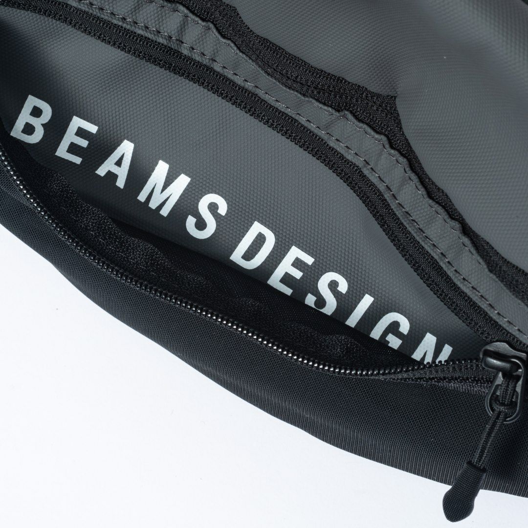 BEAMS DESIGN ELASTIC MESH ボディバッグ 商品｜THE BAGMANIA