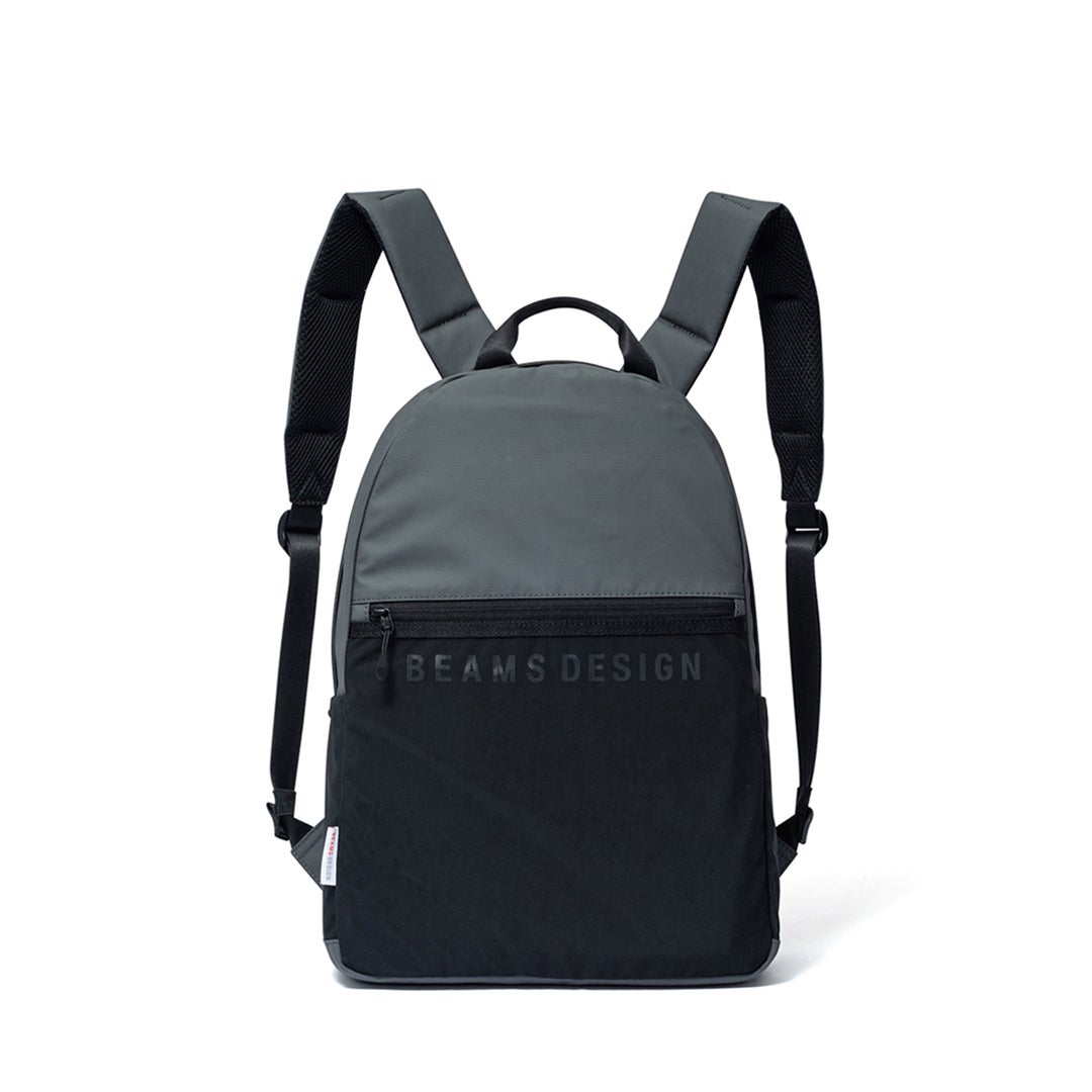 BEAMS DESIGNE LASTIC MESH バックパック【BMMH0BR1】 グレー