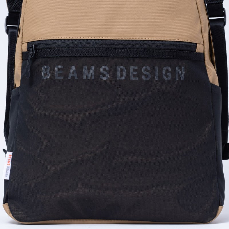 BEAMS DESIGNE LASTIC MESH バックパック【BMMH0BR1】 サンドベージュ