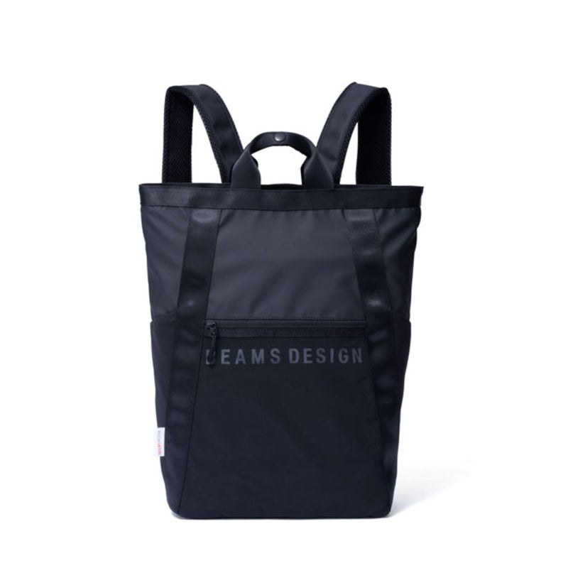 BEAMS DESIGNE LASTIC MESH 2WAYバックパック【BMMH0BR2】 ブラック