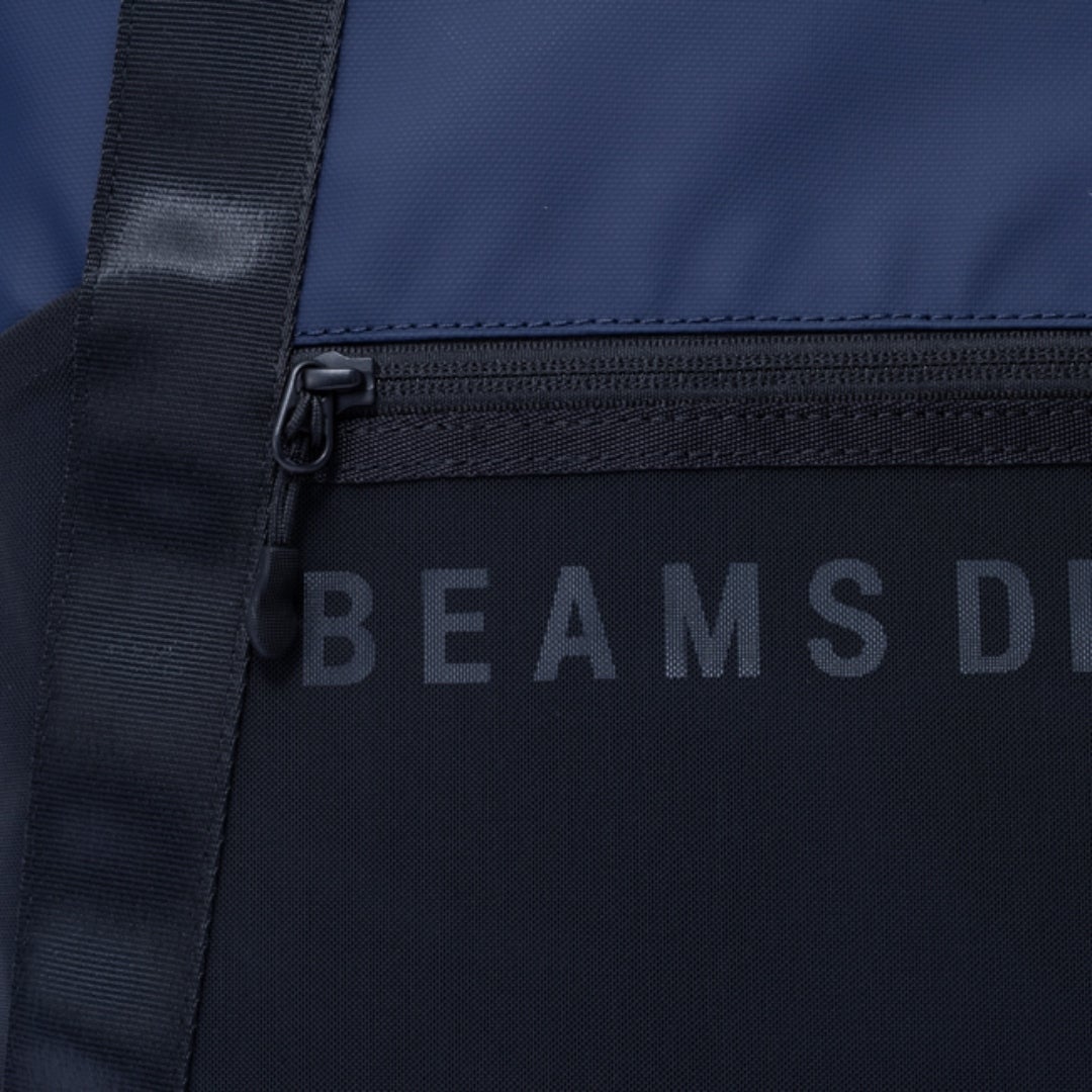 BEAMS DESIGNE LASTIC MESH 2WAYバックパック【BMMH0BR2】 ネイビー