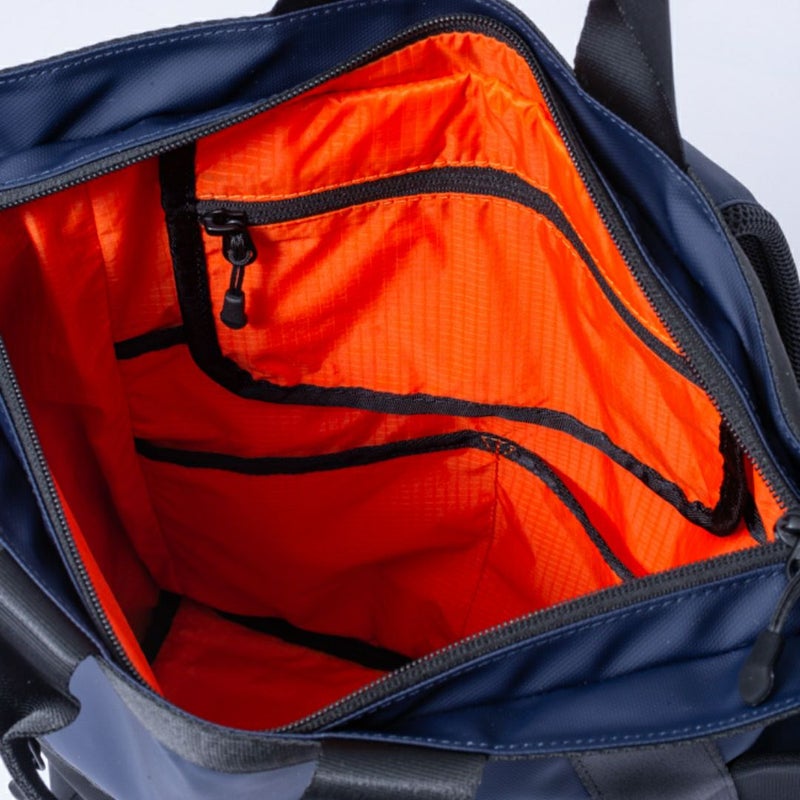 BEAMS DESIGN ELASTIC MESH 2WAYバックパック【BMMH0BR2】 ネイビー