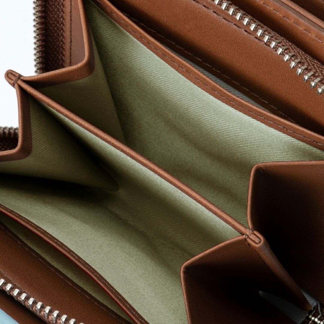 MARGARET HOWELL idea ベンジャミン ラウンドファスナー折り財布(B