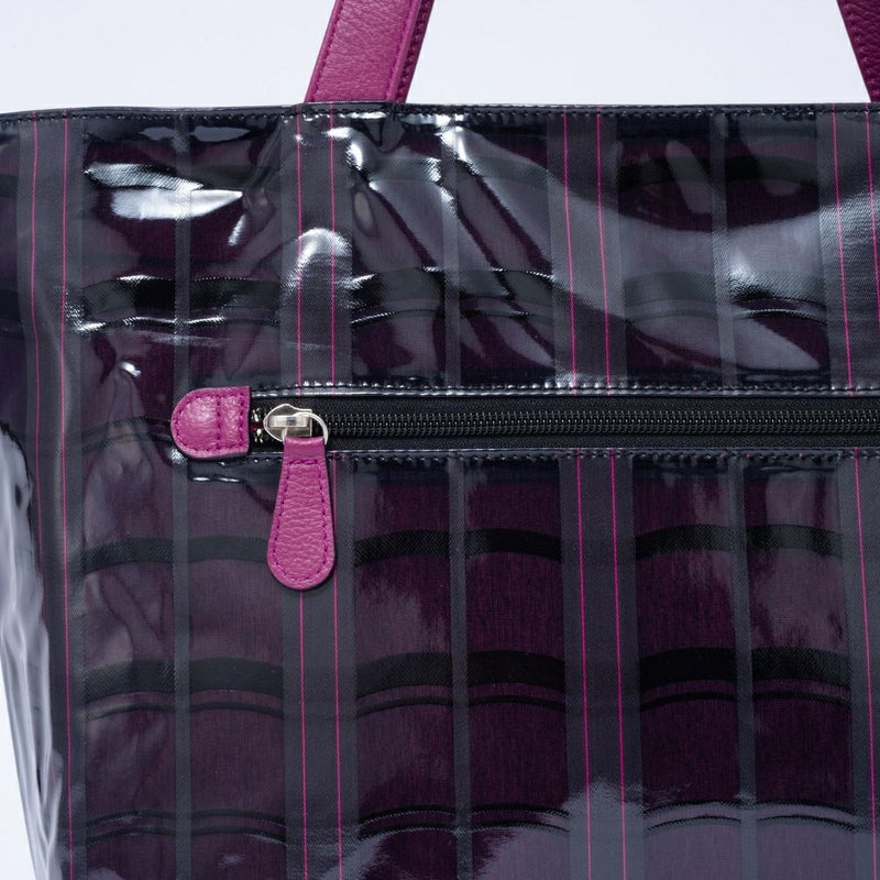 SHiME FLOWER ラミーチェック トート