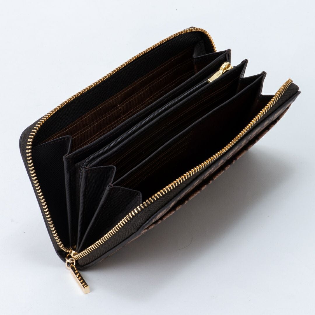 PINKY&DIANNE パドロック ラウンドファスナー長財布 商品｜THE BAGMANIA