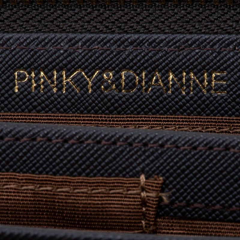 PINKY&DIANNE パドロック ラウンドファスナー長財布