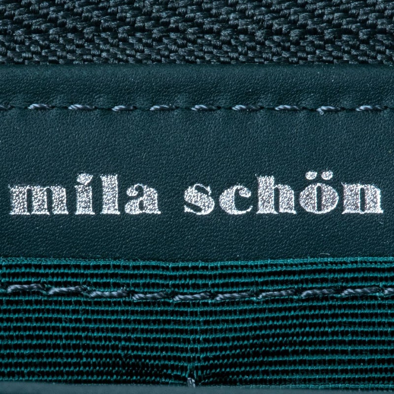 mila schon CALF LEATHER ラウンドファスナー長財布