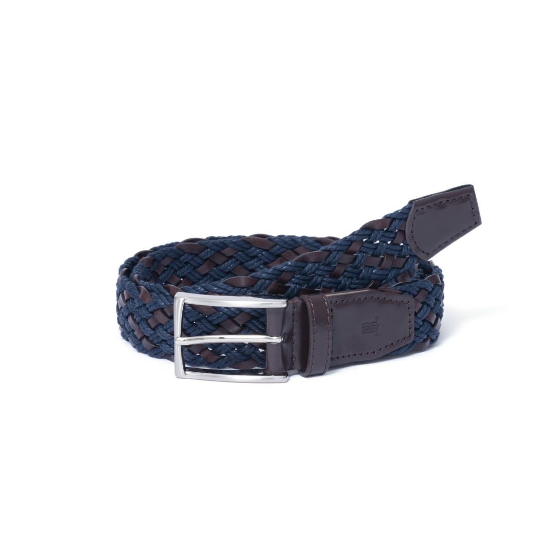 LANVIN COLLECTION 33mm幅 再生皮革メッシュベルト(M) 商品｜THE BAGMANIA