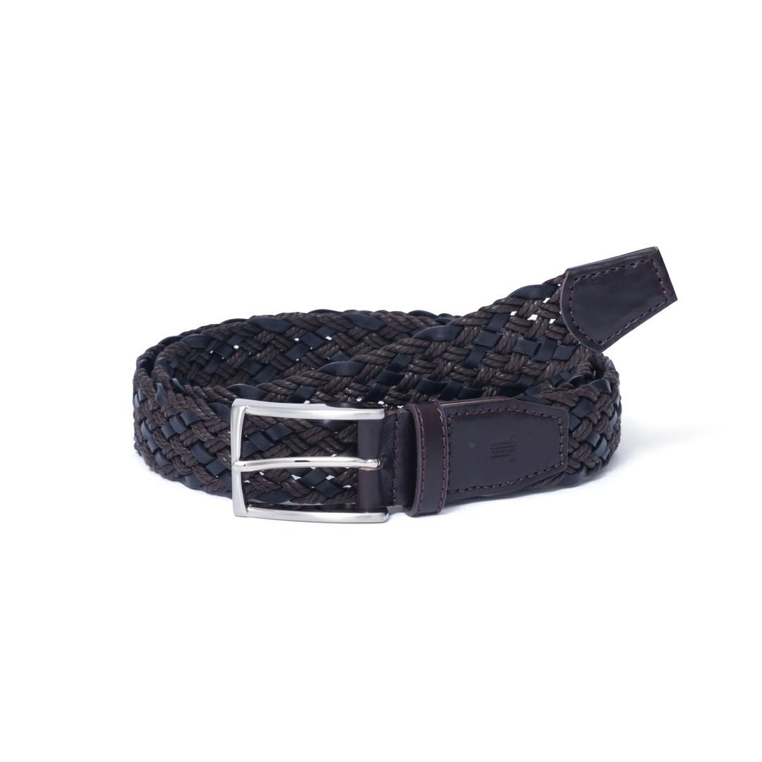 LANVIN COLLECTION 33mm幅 再生皮革メッシュベルト(L) 商品｜THE BAGMANIA
