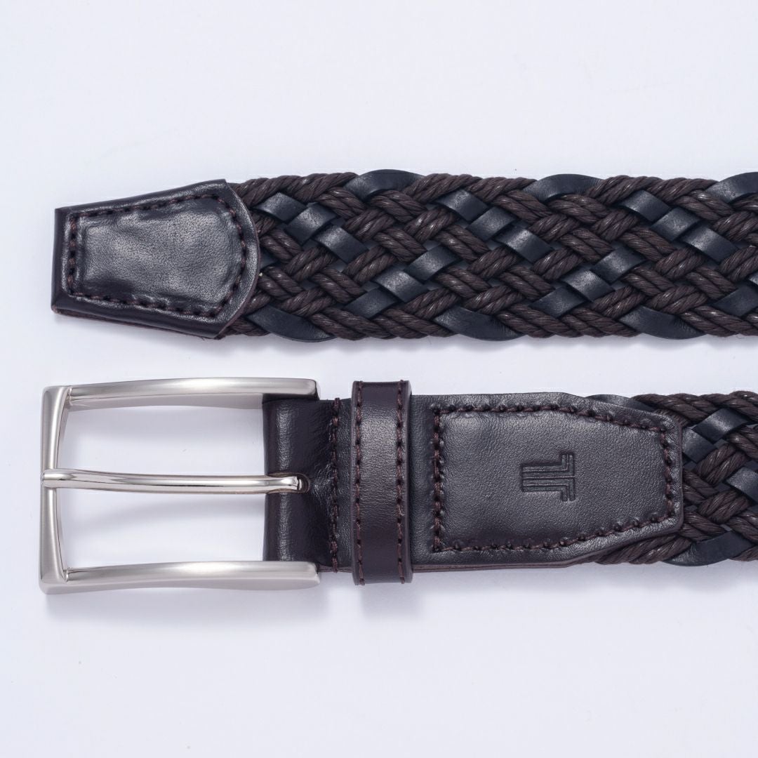 LANVIN COLLECTION 33mm幅 再生皮革メッシュベルト(L) 商品｜THE BAGMANIA