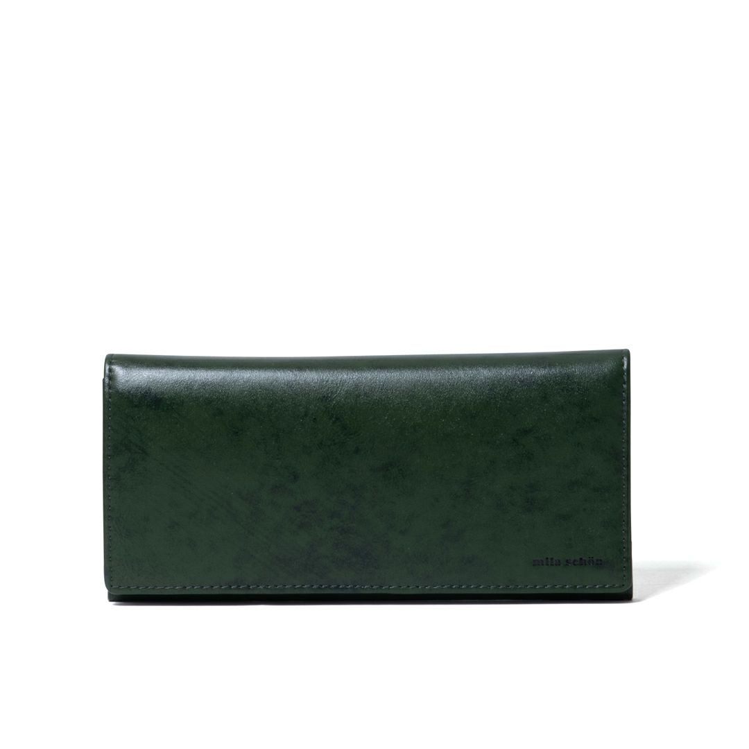 mila schon SHADOW SMOOTH かぶせ型長財布 商品｜THE BAGMANIA