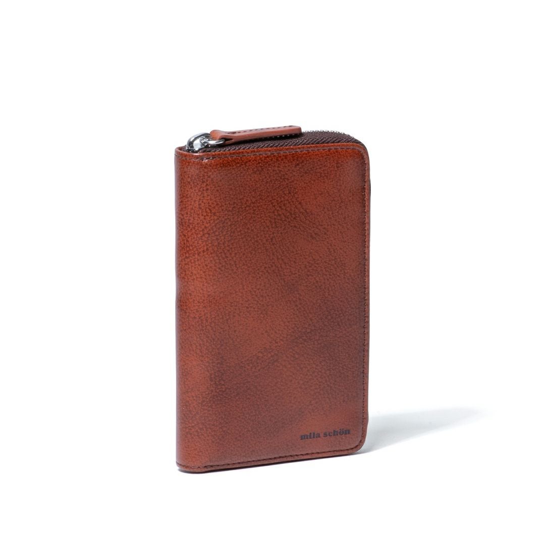 mila schon SHADOW SMOOTH ラウンドファスナー折り財布(縦型) 商品