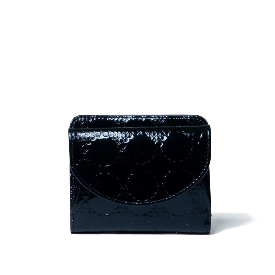 SHiME FLOWER アジネスエナメル 折り財布 商品｜THE BAGMANIA