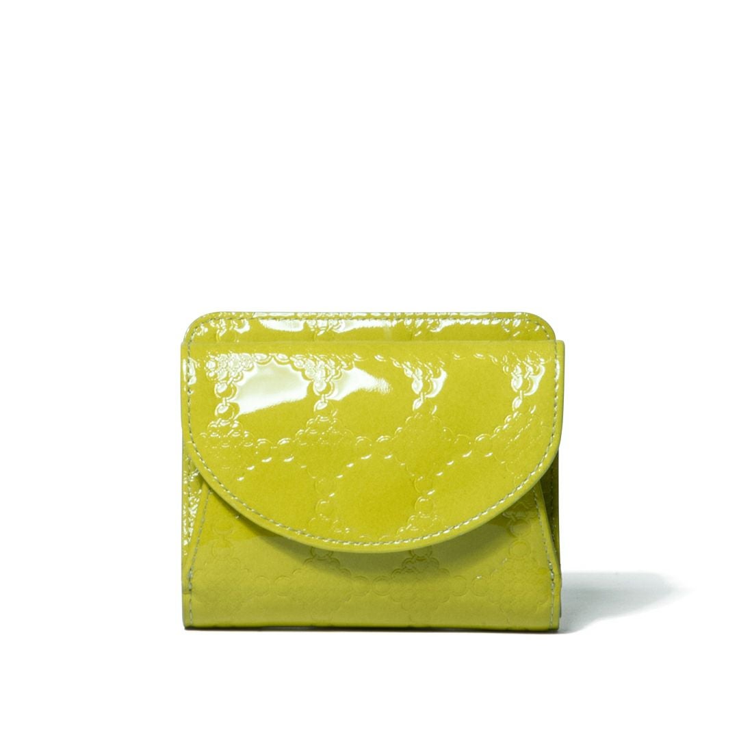 SHiME FLOWER アジネスエナメル 折り財布 商品｜THE BAGMANIA