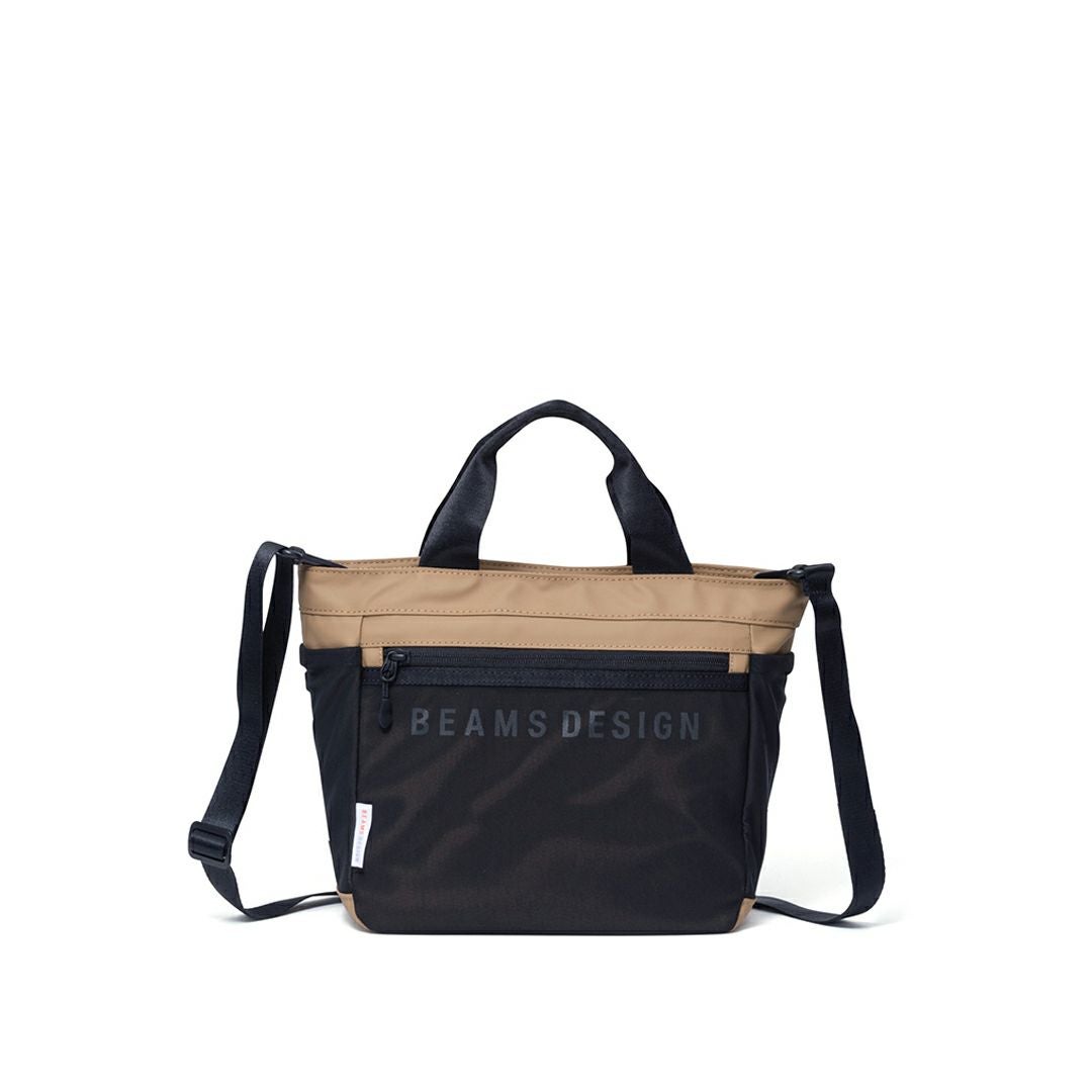 BEAMS DESIGN ELASTIC MESH 2WAYトートバッグ