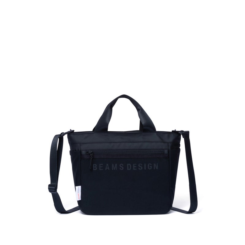 BEAMS DESIGNE LASTIC MESH 2WAYトートバッグ【BMMH0BT2】 ブラック