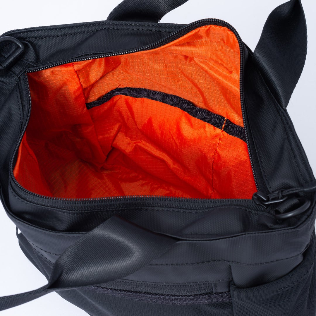 BEAMS DESIGNE LASTIC MESH 2WAYトートバッグ【BMMH0BT2】 ブラック