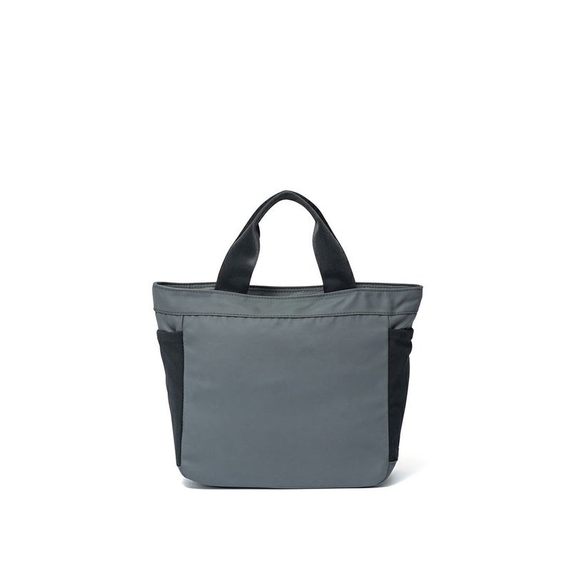 BEAMS DESIGN ELASTIC MESH 2WAYトートバッグ グレー