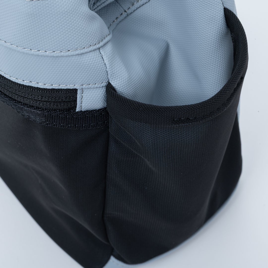 BEAMS DESIGNE LASTIC MESH 2WAYトートバッグ【BMMH0BT2】 ライトグレー