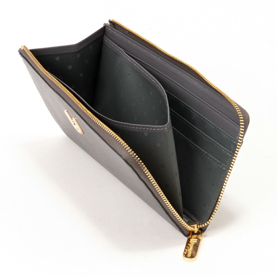 U by ungaro オデット L字ファスナー長財布