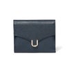 U by ungaro オデット BOX折り財布 ネイビー