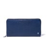 LANVIN COLLECTION RHEIN ラウンドファスナー長財布 ネイビー