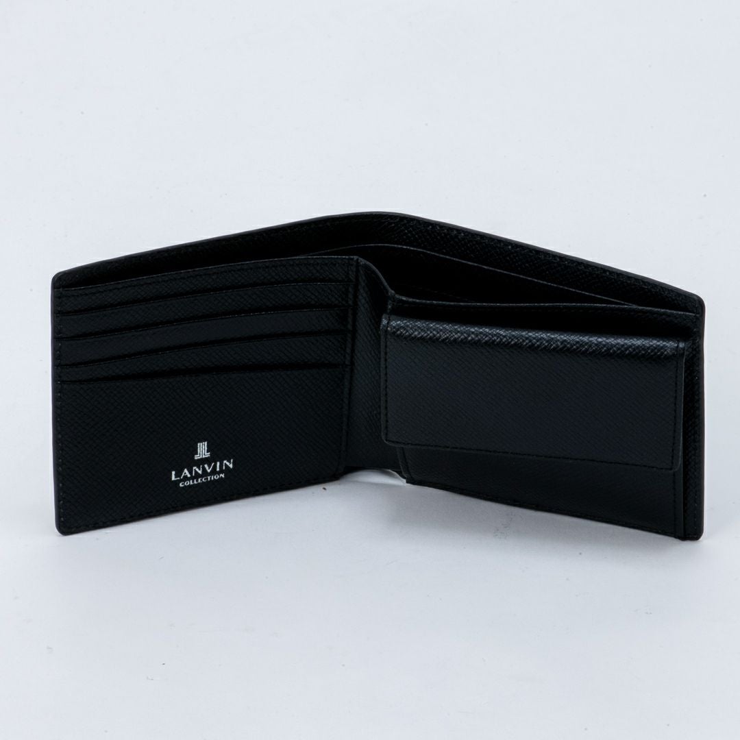 LANVIN COLLECTION RHEIN 小銭入れ付き二つ折り財布 商品｜THE BAGMANIA