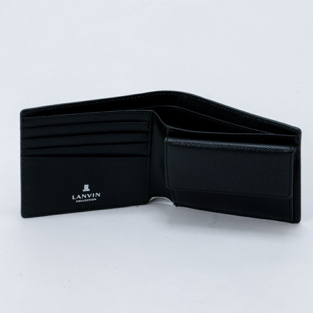 LANVIN COLLECTION RHEIN 小銭入れ付き二つ折り財布 商品｜THE BAGMANIA