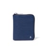 LANVIN COLLECTION RHEIN 小銭入れ付きラウンドファスナー二つ折り財布(縦型) ネイビー