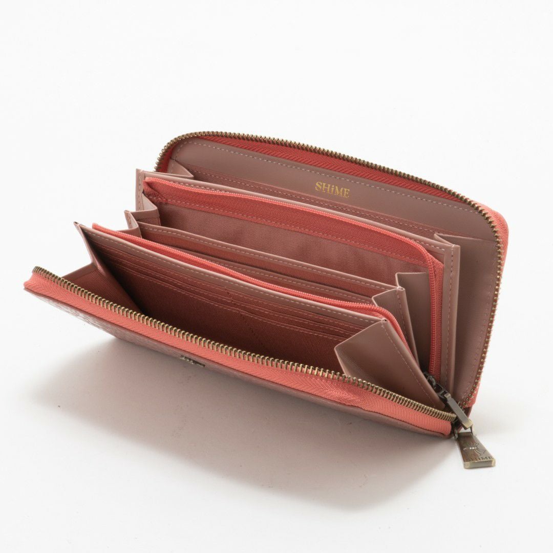 SHiME FLOWER アジネスエナメル 長財布 商品｜THE BAGMANIA