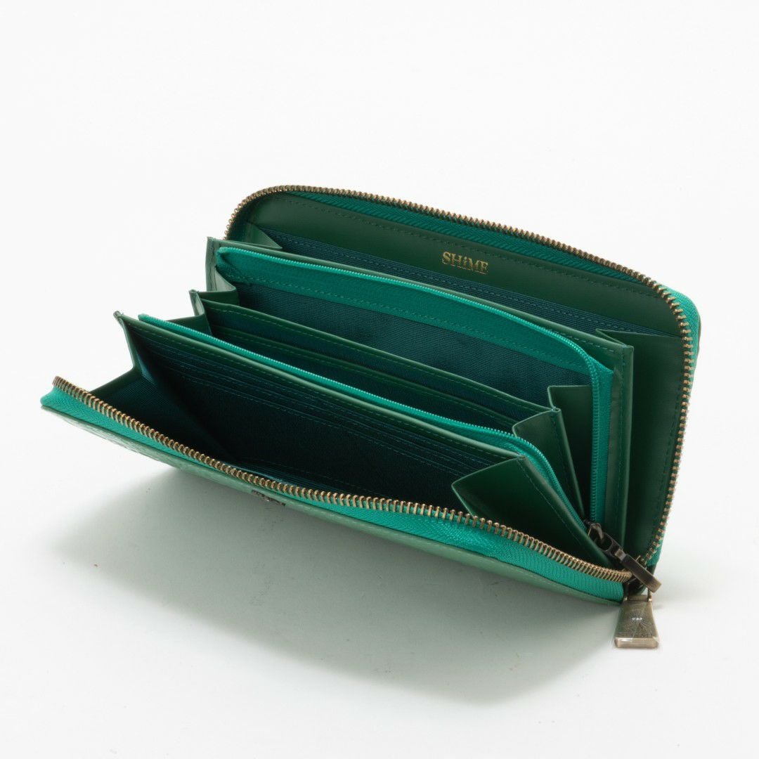 SHiME FLOWER アジネスエナメル 長財布 商品｜THE BAGMANIA