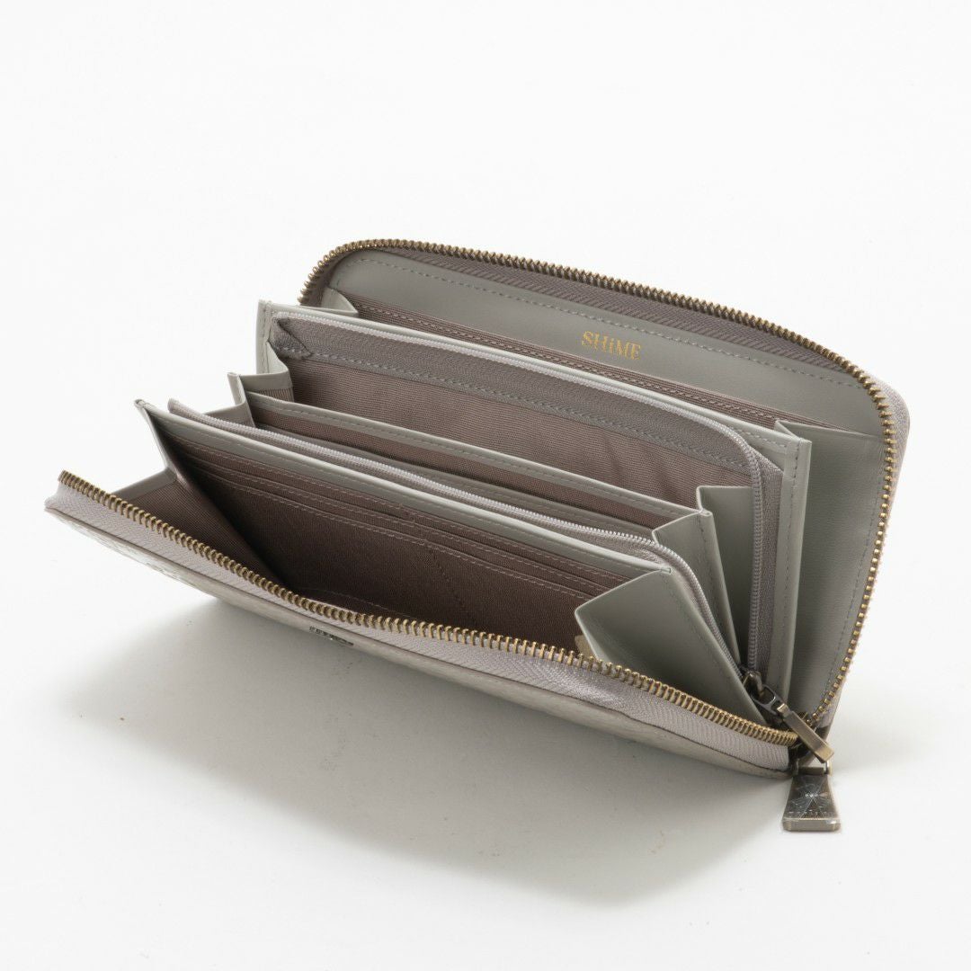 SHiME FLOWER アジネスエナメル 長財布 商品｜THE BAGMANIA