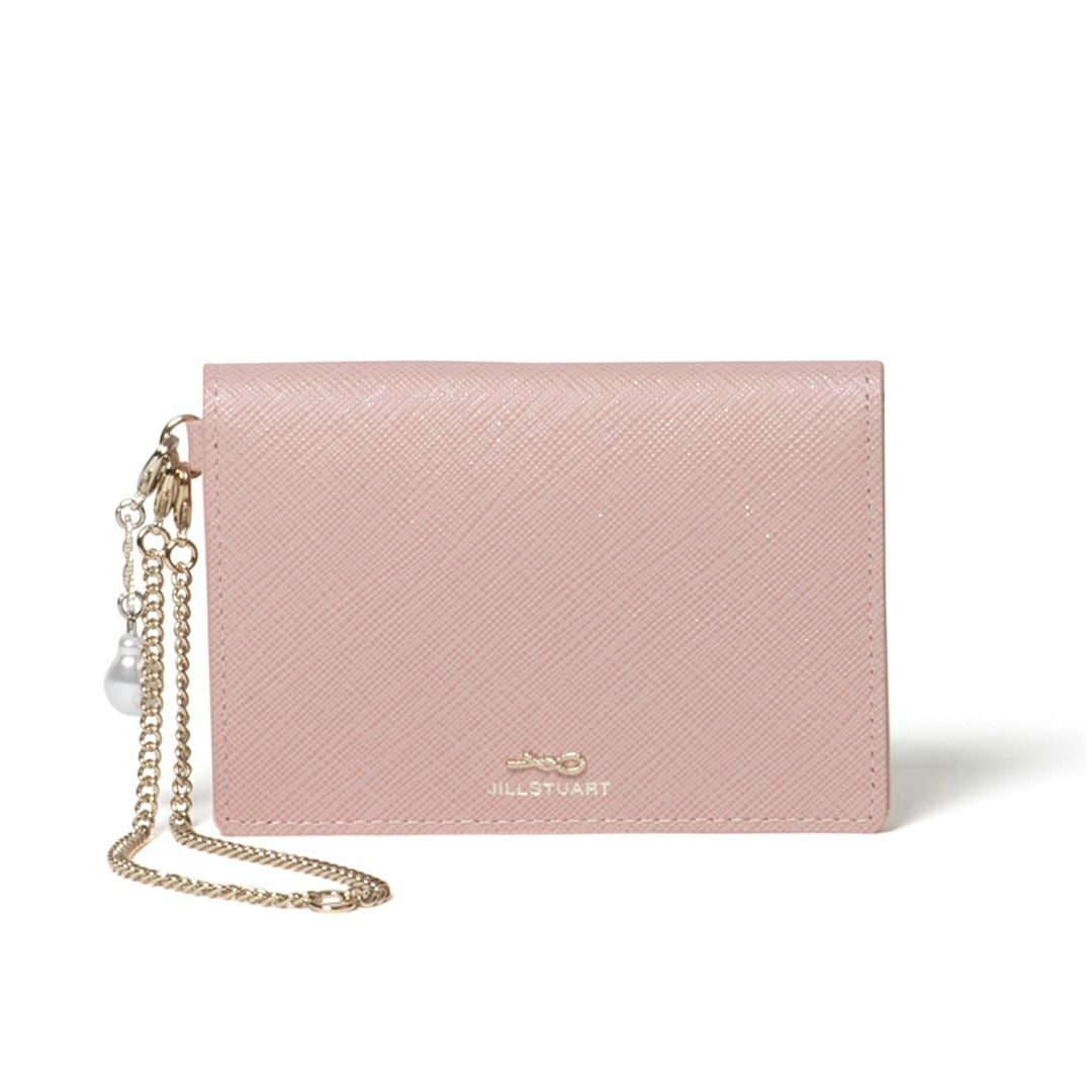 ジルスチュアート　マルチケースピンク、パスケースベージュ JILL STUART ミスティ マルチケース 商品｜THE BAGMANIA