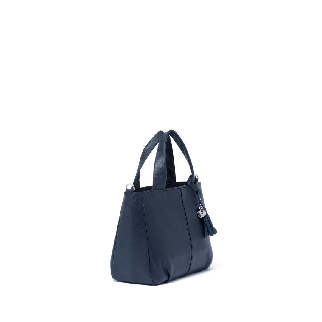 U by ungaro ヴェール 2WAYトート ネイビー