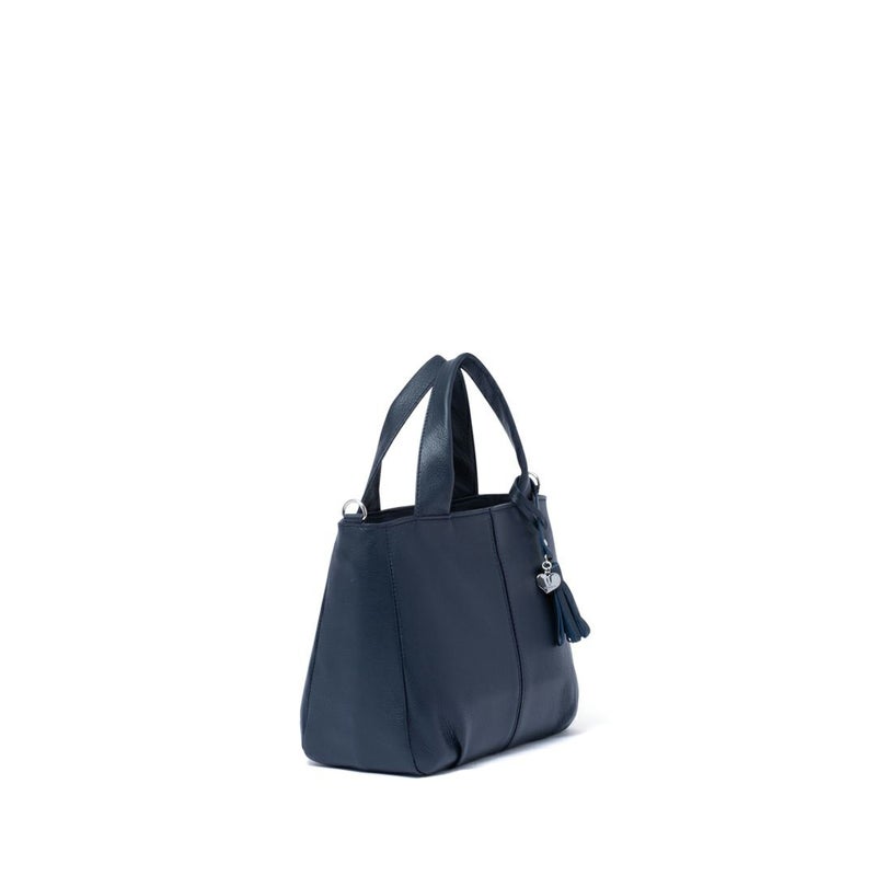  U by ungaro ヴェール 2WAYトート ネイビー