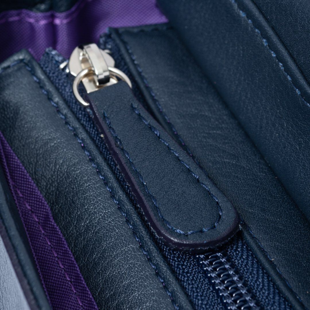  U by ungaro ヴェール 2WAYトート ネイビー