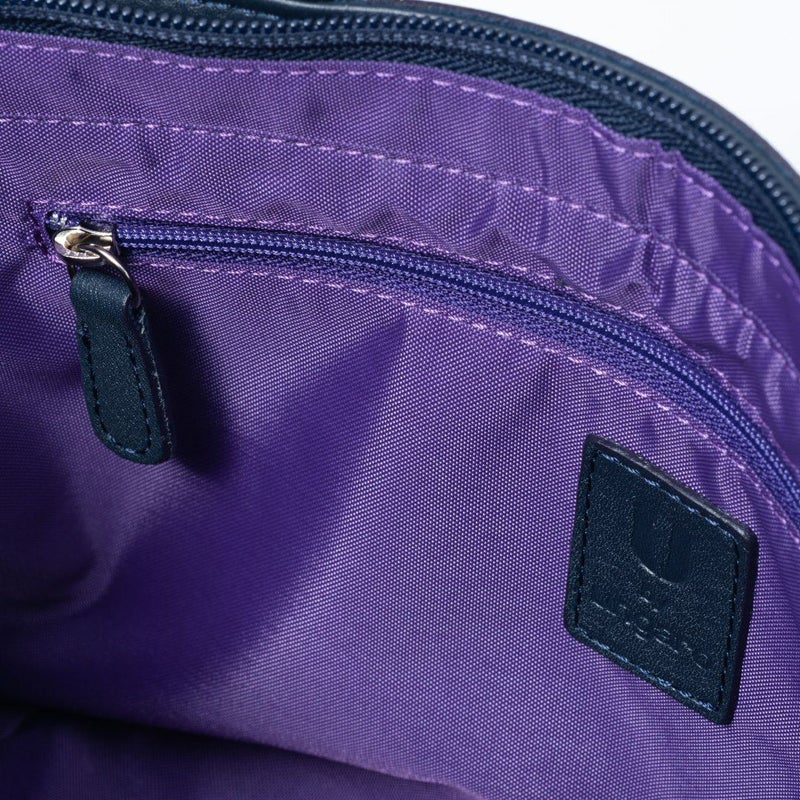  U by ungaro ヴェール 2WAYトート ネイビー