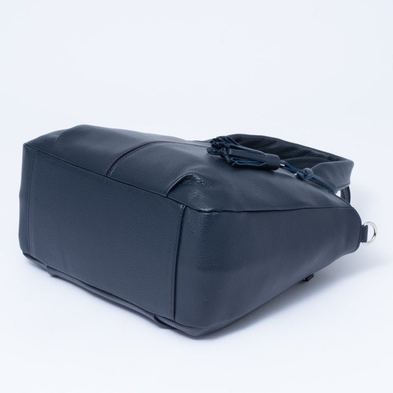  U by ungaro ヴェール 2WAYトート ネイビー