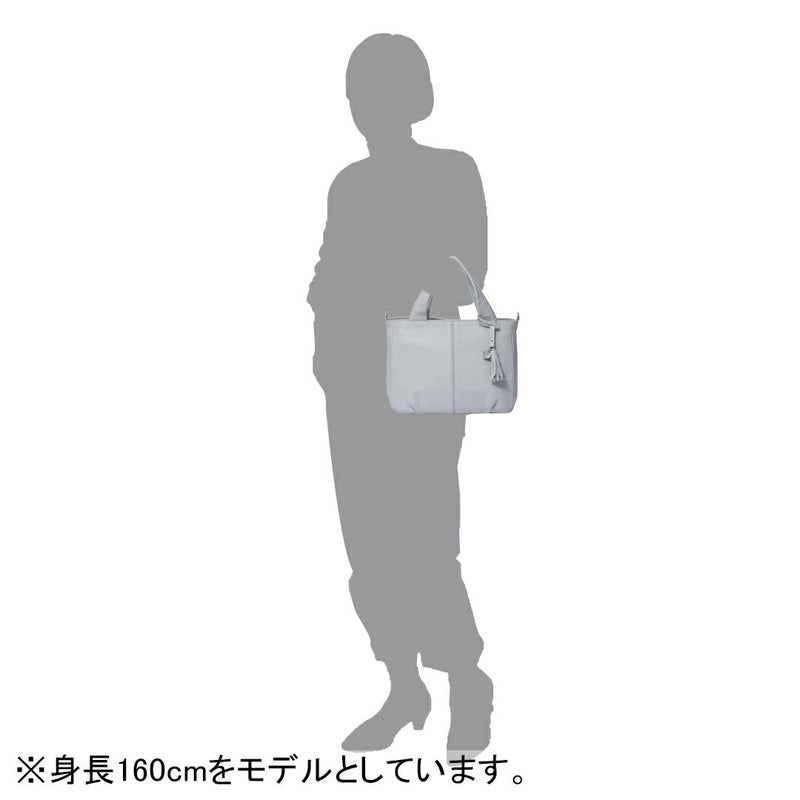  U by ungaro ヴェール 2WAYトート ネイビー