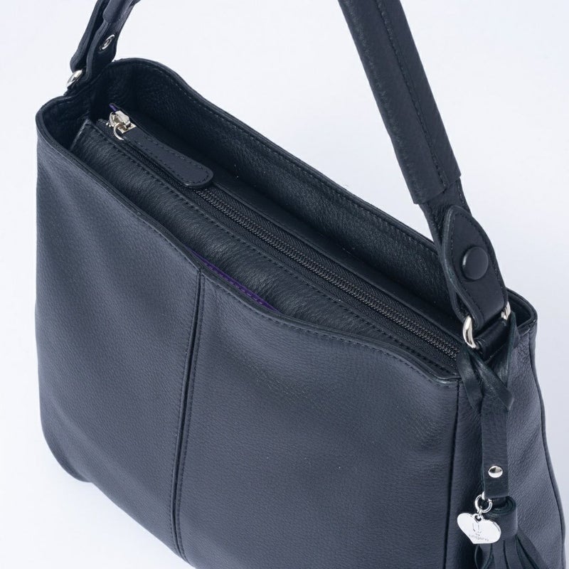  U by ungaro ヴェール 2WAYショルダー ブラック