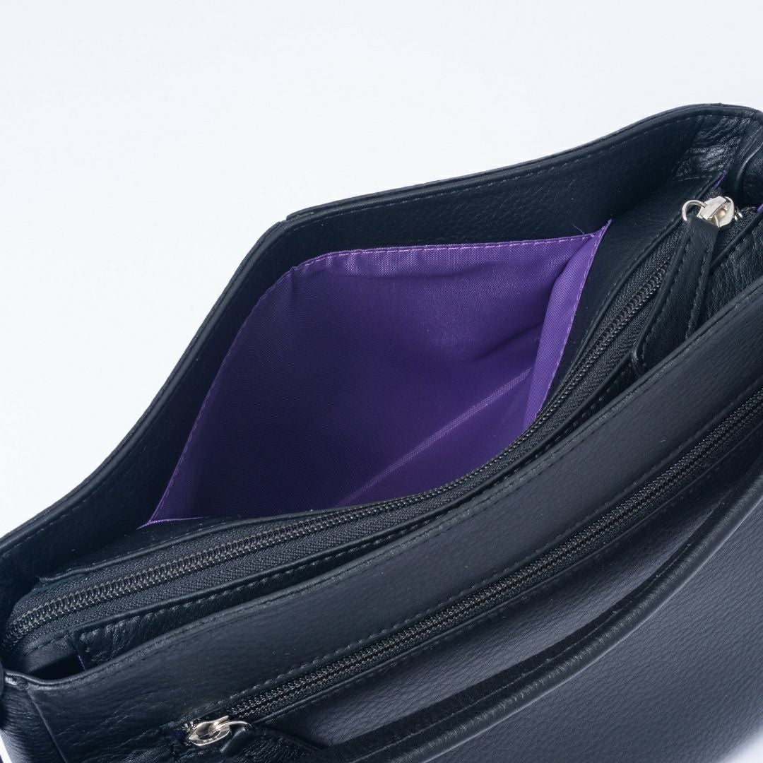  U by ungaro ヴェール 2WAYショルダー ブラック