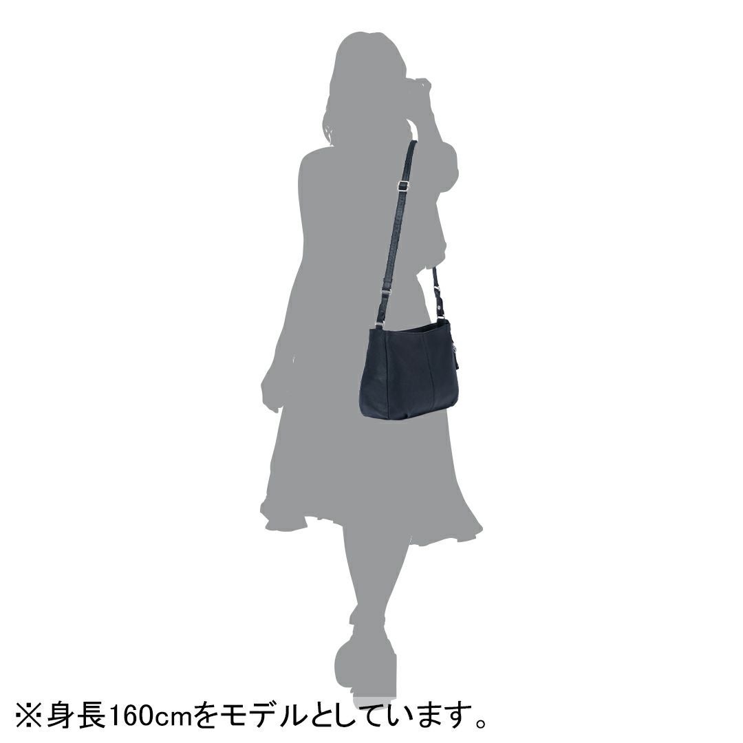  U by ungaro ヴェール 2WAYショルダー ブラック