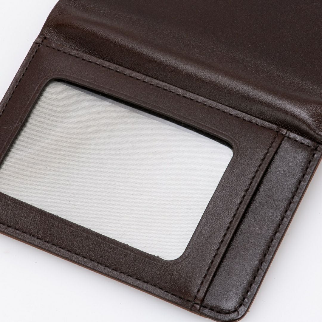 MARGARET HOWELL idea ベンジャミン パスケース ダークブラウン