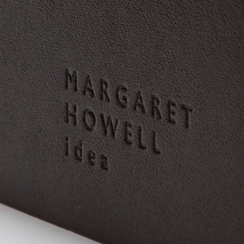 MARGARET HOWELL idea ベンジャミン パスケース ダークブラウン