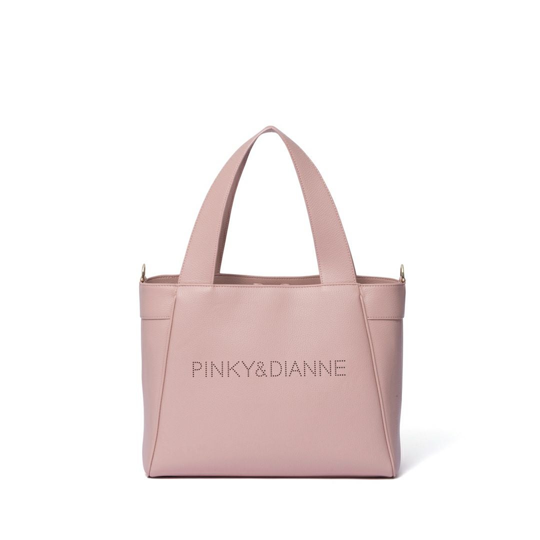 DIANA オールマイティに使える♪ナイロンバッグ　ピンクグレー2way DIANA オールマイティに使える♪ナイロンバッグピンクグレー2way